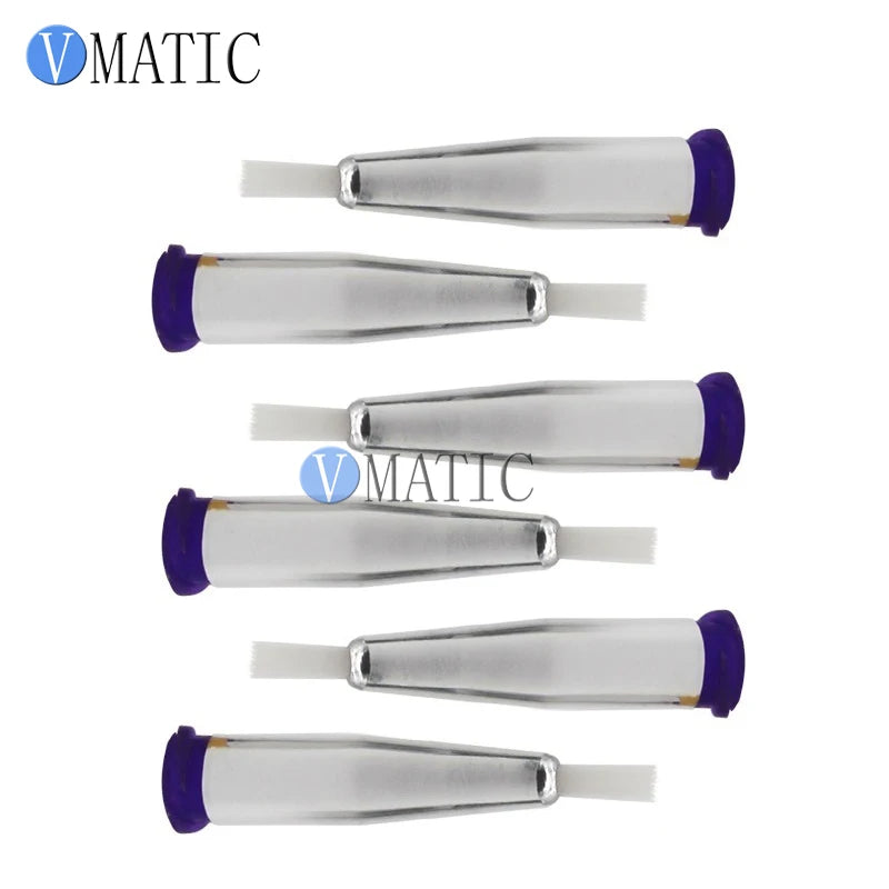 Free Shipping Quality 21G Dia 2mm Round Luer Lock Type Glue Dispensing Needle Tip Soft Brush