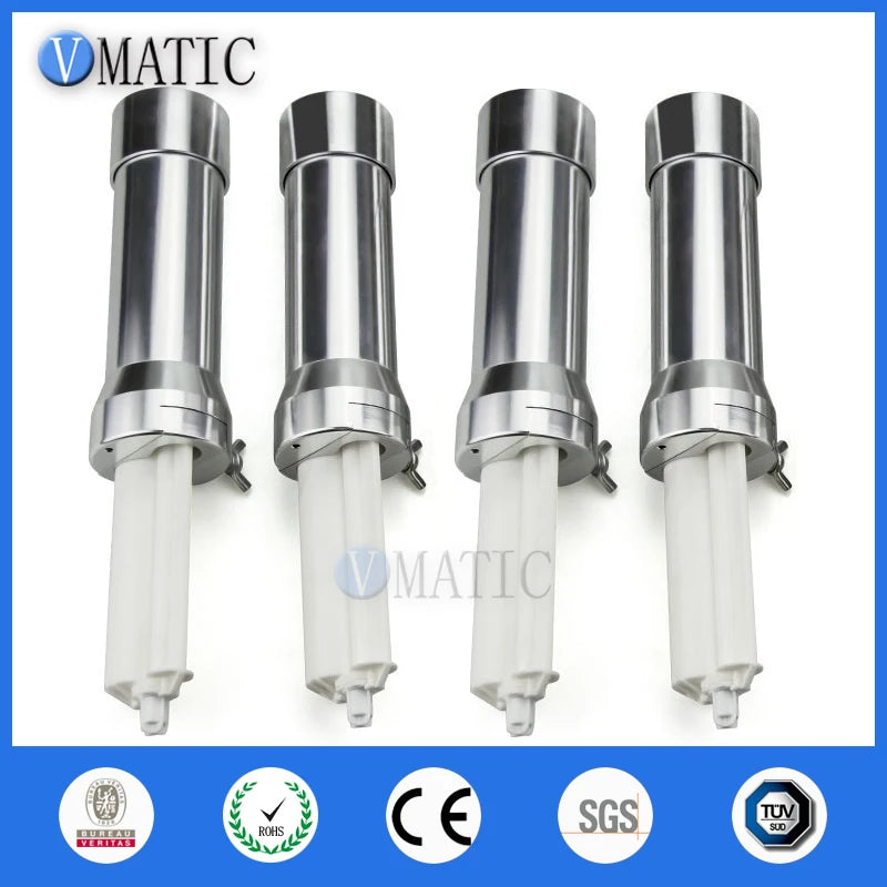 Free Shipping Pneumatic Glue Dispensing Two Component (2K) 50 Ml 10:1 Ratio Dispensing Cartridge Holder Cartridge Valve