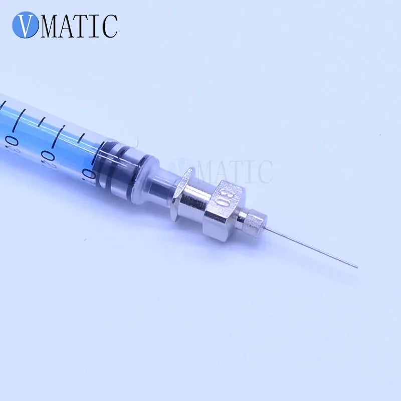 Free Shipping 12Pcs 0.5'' Tip Length 30G Stainless Steel Dispensing Needle Tip 1/2 Inch