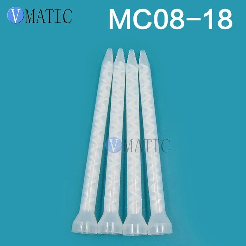 Free Shipping Best Quality 10Pcs Resin Static Mixer MC/MS08-18 Mixing Nozzles