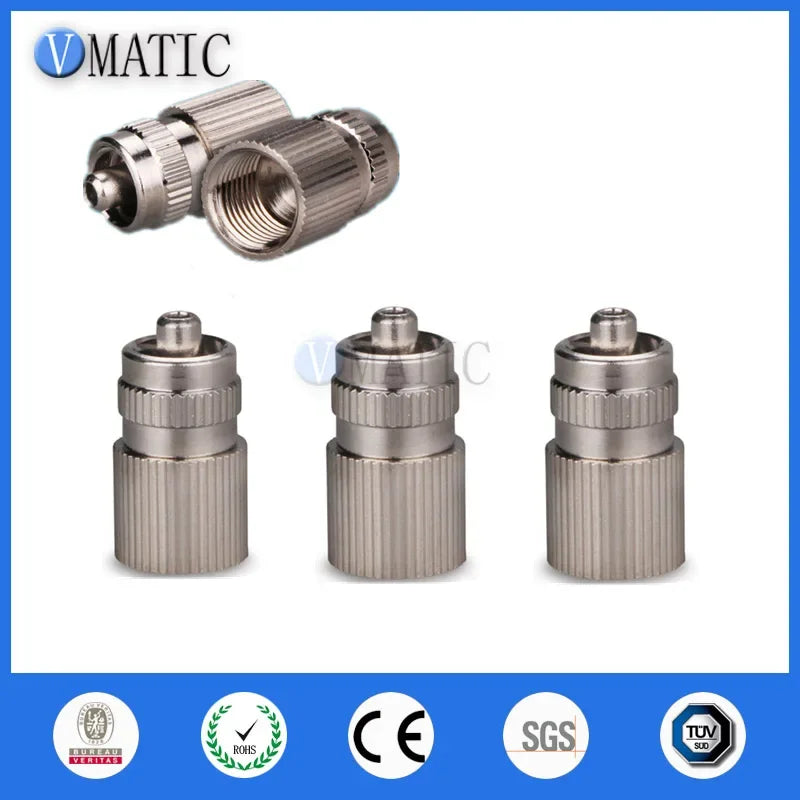 Free Shipping 10pcs Alloy Material RM Series Static Mixer Nozzle Connector/ Mixer Nozzle Needle Fitting Adapter