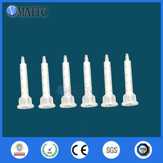 High Quality Resin Static Mixer MA 3.0-8L Mixing Nozzles For Duo Pack Epoxies,Dispensing Static Mixer
