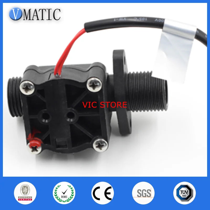 High Quality G1/2" Fuel Meter Gps Differential VC678 Electronic Reed Sensor Plastic Magnetic Water Flow Switch