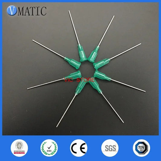 Free Shipping 100Pcs 1.5'' 18G Various Types Of High Precision Dispensing Needle Tips 1-1/2 Inch