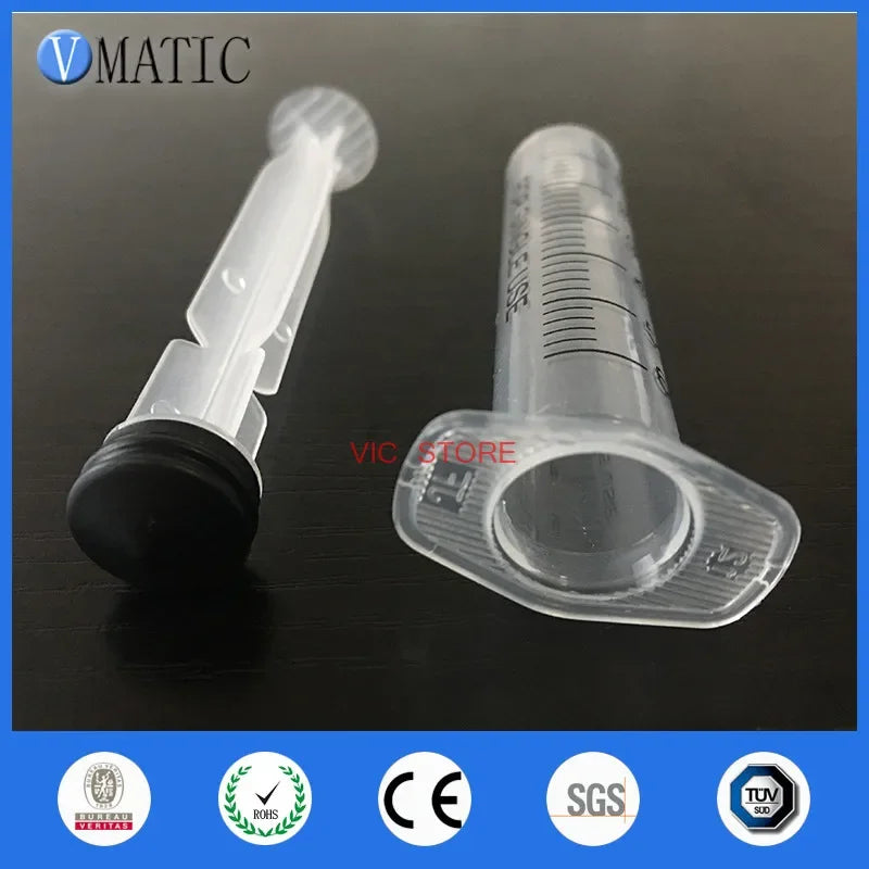 Precision 6ml Manual Syringe ✅ Leakproof Design for Cosmetics/Adhesive (Without Needle + Free Ship)