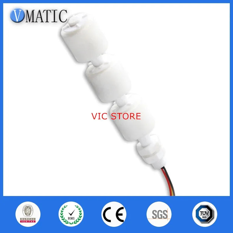Free Shipping Vc10110-3P Plastic Float Switch Aquarium Vertical Whole Sell Factory Sensor Electrical Water Level Controller