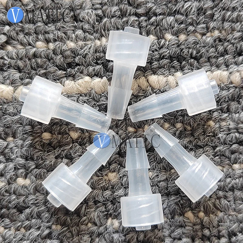 High Quality 100Pcs/Lot 3/16 Inch Barb Male Luer Tapered Fitting (Polyprop) Luer Lock Tapered Connector