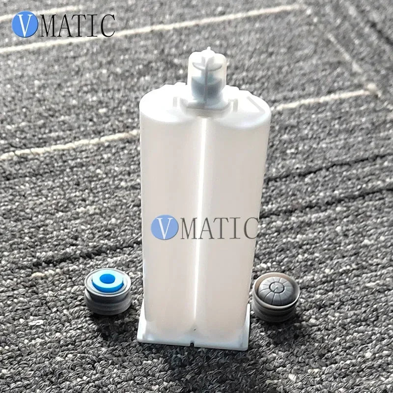 Free Shipping Epoxy Resin Gun Cartridge 50cc 50ml 1:1 Plastic Glue Dispensing Cartridge