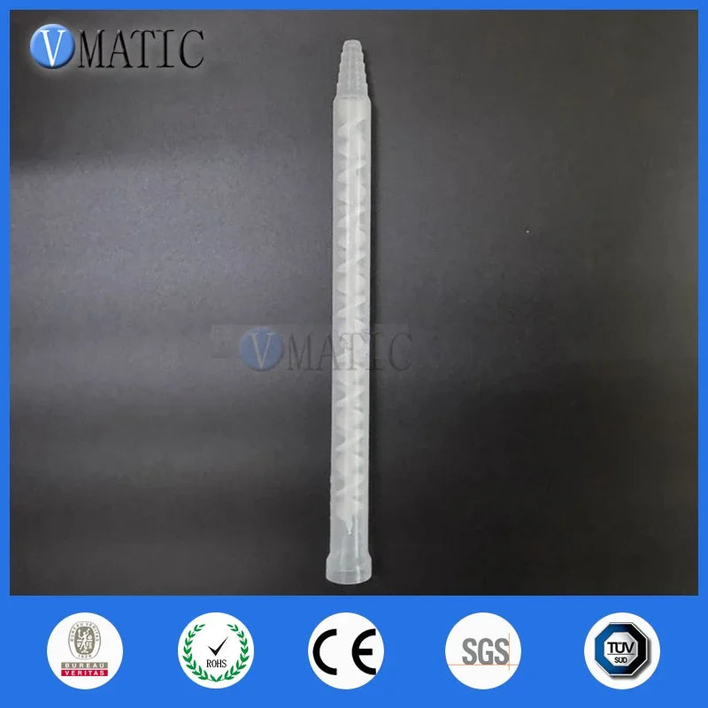 Free Shipping Industrial RM13-18 Plastic Epoxy Dynamic Tube Resin Distribution Air Spray Nozzles Static Mixer Mixing Nozzle