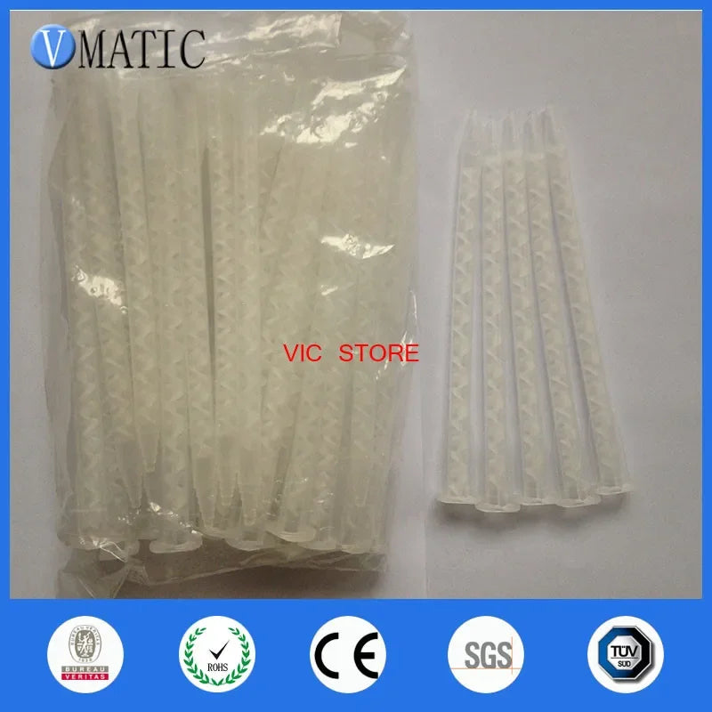 Free Shipping Plastic Static Mixer MA6.0-21S Mixing Nozzles For Duo Pack Epoxies