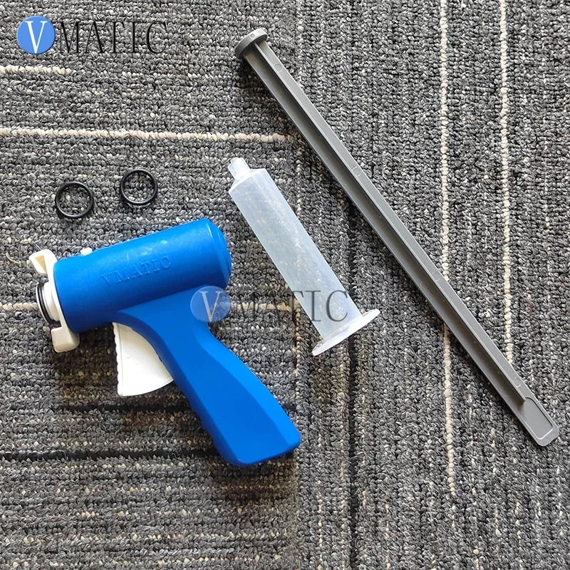 High Quality 5/10/30/55ml cc Plastic Flux Cartridge Soldering Caulking Epoxy Adhesive Syringe Gun