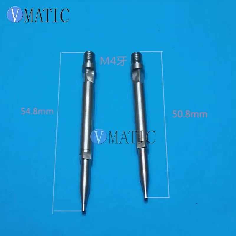 M4 Thread Precision Dispensing Nozzle 0.6mm Bore Stainless Steel Tip for LED Encapsulation & Automatic Glue Machines