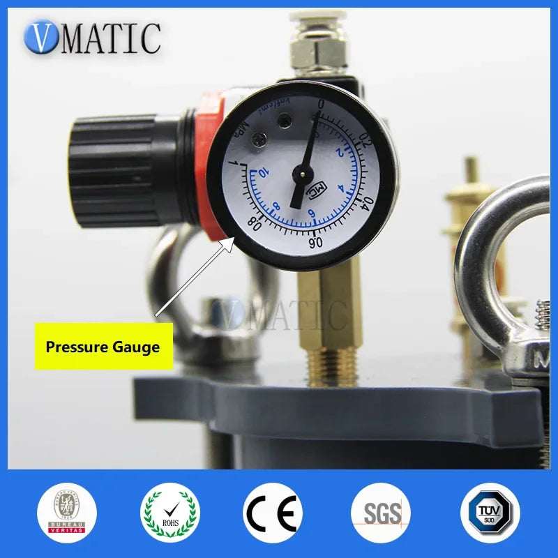 Factory Wholesale Reservoir Fluid Carbon Steel Dispensing Pressure Tank 1/2/3/4/5L