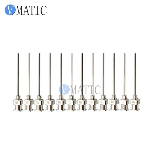 ‌12-Piece 18Gx1" Surgical-Grade Dispensing Tips | for Epoxy/Silicone/Adhesive Fast Ship‌
