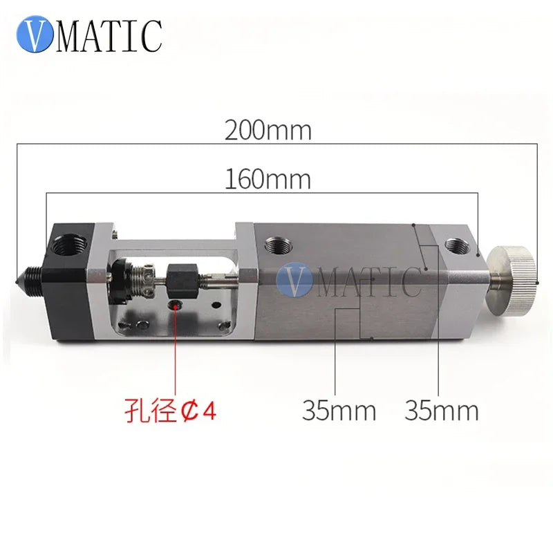 Free Shipping High Quality Double Acting Cylinder Suck Back Glue Liquid Dispensing Valve Gun