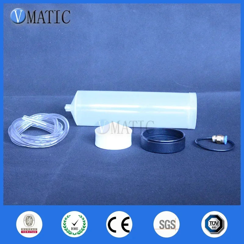 Free Shipping Quality Thickening Explosion-Proof 300Cc/Ml Helix Luer Lock Tip Dispenser Syringe Barrel With Adapter