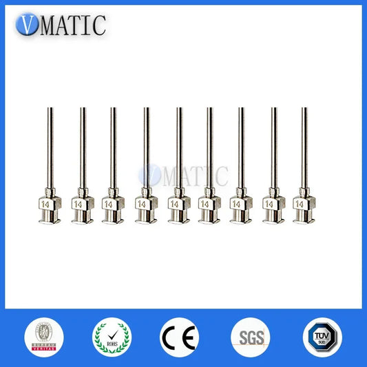 Free Shipping 12Pcs 1 Inch Tip Length 14G Metal Tips