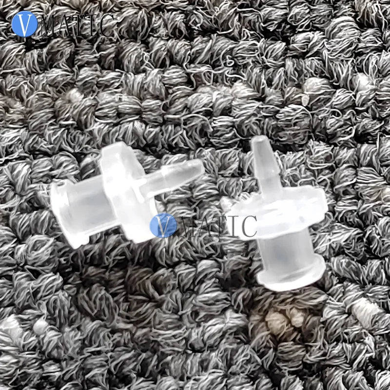 Free Shipping 100pcs 1/16 Inch-Barb Female Luer Tapered Syringe Fitting (Polyprop) Luer Lock Tapered Connector Adapter