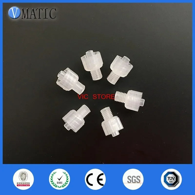Male Luer Lock Connector | Polypropylene Tapered Syringe Fittings 100pcs ‌