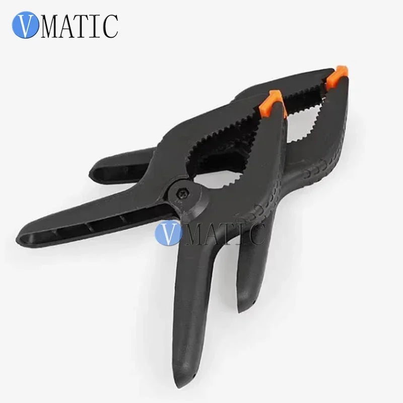 Wholesales 2-9 Inch Spring Clamp Woodworking Tools Plastic Nylon Clamps For Woodworking Spring Clip Photo Studio Background