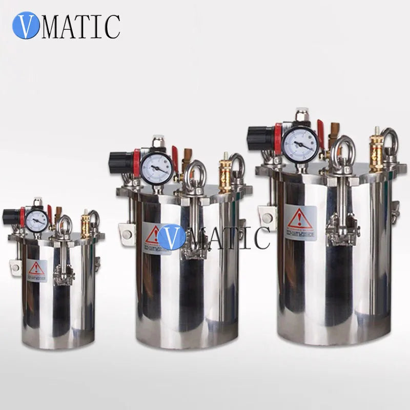 VC-Q2323AB Pneumatic Handheld 2K Dispensing Kit with AB Valve & Glue Pressure Tank for Precision Two-Component Adhesives