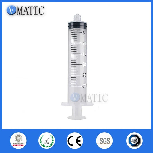 Free Shipping High Recommendation 30ml/30cc Luer Lock Glue Dispensing Plastic  Manual Syringe