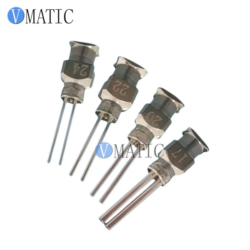 hot 8G-27G Dual Metal Dispensing tips with factory price Glue dispensing needle, dispensing tip