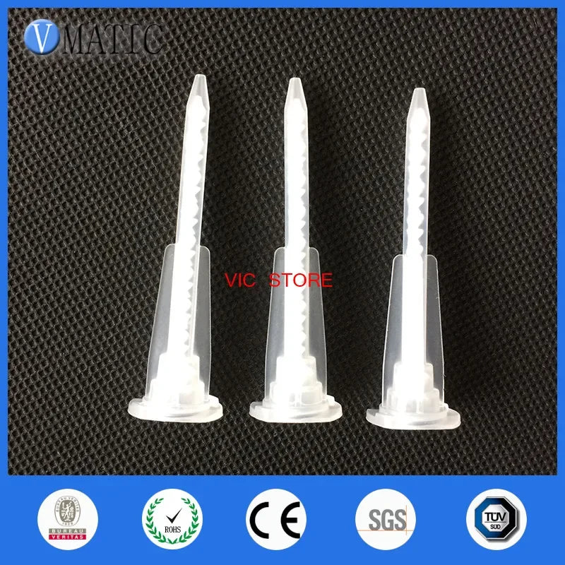 Free Shipping Resin Static Mixer MA3.0-17S Mixing Nozzles For Duo Pack Epoxies With White Color