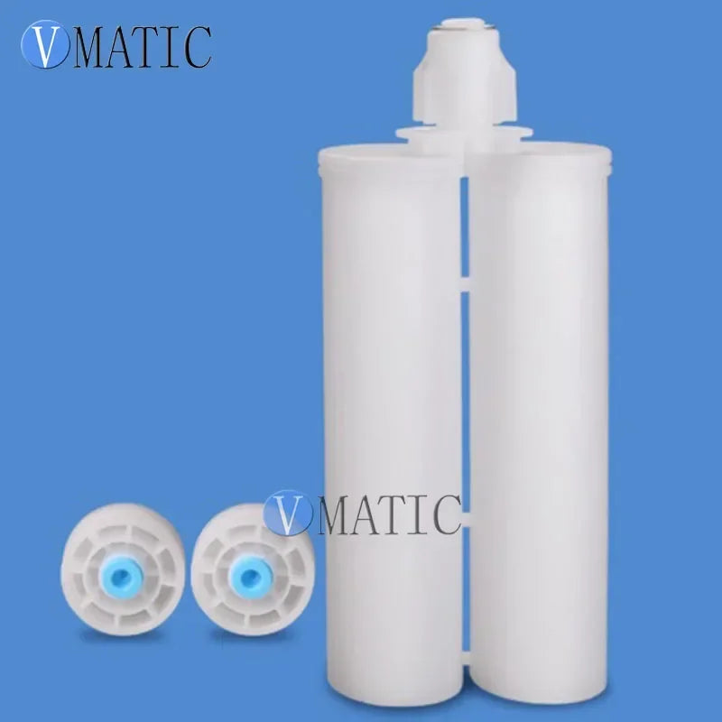 Free Shipping 400ml 400cc Two Component Plastic Cartridge Gun 1:1 Set