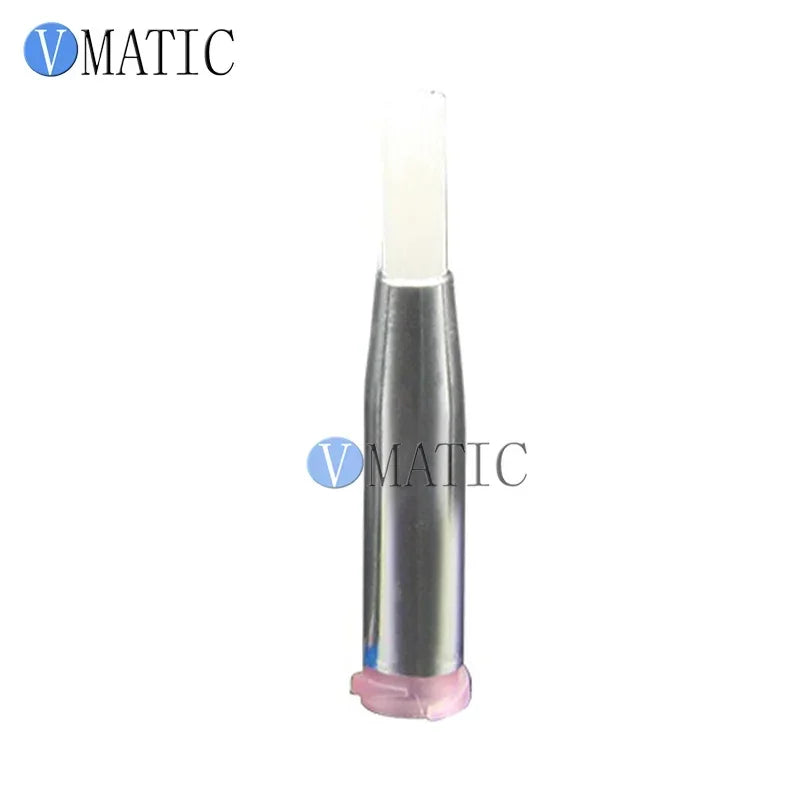 High Quality 21G Glue Dispensing Needle Brush Double Screw Thread Needles EFD Soft Round Dia 4mm Mouth Dispensing Needle Brush