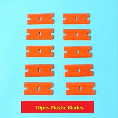 Multi-Function Window Tint Tool Ceramic Glass Oven Paint Razor Scraper Glue Sticker Knife Clean Removal Squeegee Plastic Blade
