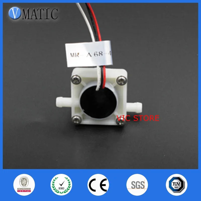 Free Shipping VCA68 Meter Sensors 4-20ma Coffee Machine Mico Plastic Detection Float Rate Sensor Water Flow Switch