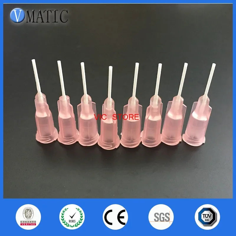 Free Shipping 100Pcs 0.5'' 20G Polypropylene Flexible Glue Dispensing Needle Plastic Dispenser Needle Tip 1/2 Inch