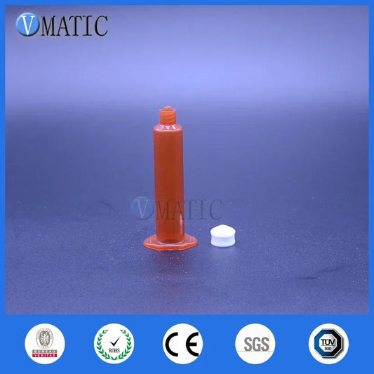 UV-Resistant Pneumatic Cartridge ▶ 5mL Precision Applicator ▏Nordson EFD Adapter 🚀 ≤0.5% CV