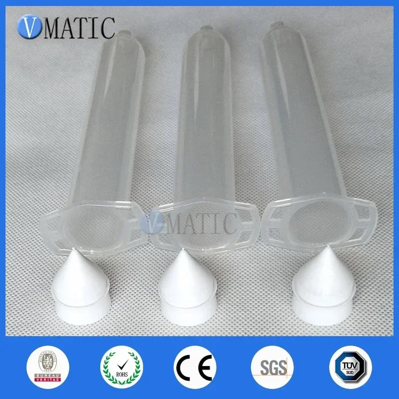 ‌Japan Type Clear 30ml Syringe Barrel | High-Visibility Dispensing Tool for Resin/Adhesive/Cosmetics (Luer Lock Compatible)‌