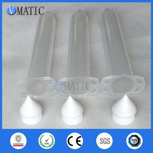 ‌Japan Type Clear 30ml Syringe Barrel | High-Visibility Dispensing Tool for Resin/Adhesive/Cosmetics (Luer Lock Compatible)‌