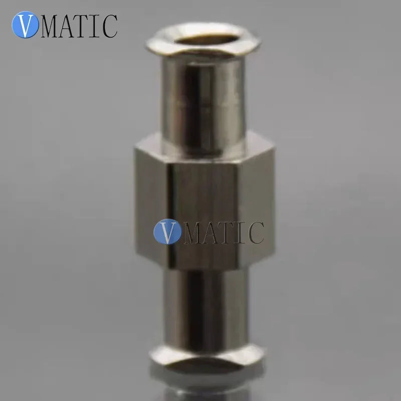 Free Shipping 5Pcs Syringe Adapter Metal Dispensing Connector/ Dispensing Needle Connector
