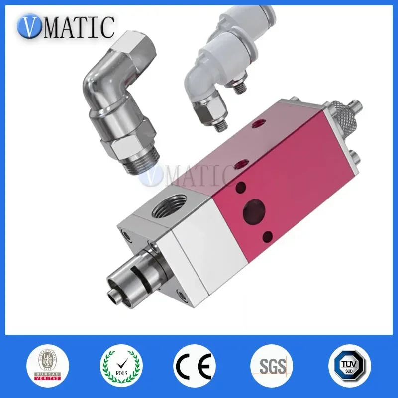 Pneumatic Dispensing Valve Diaphragm Type - High Volume Precision Glue Dispenser for Adhesives Sealant Coating - Free Shipping