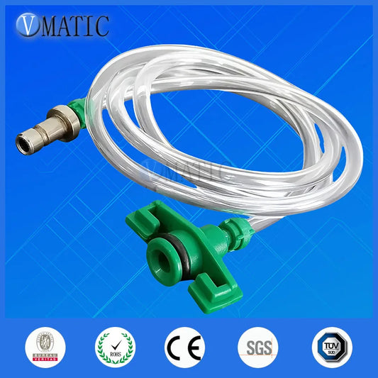 Free Shipping Japanese Style IEI 5 - 55 Cc Ml Plastic Pneumatic Dispensing Syringe Barrel Valve Robot Fitting Adapter