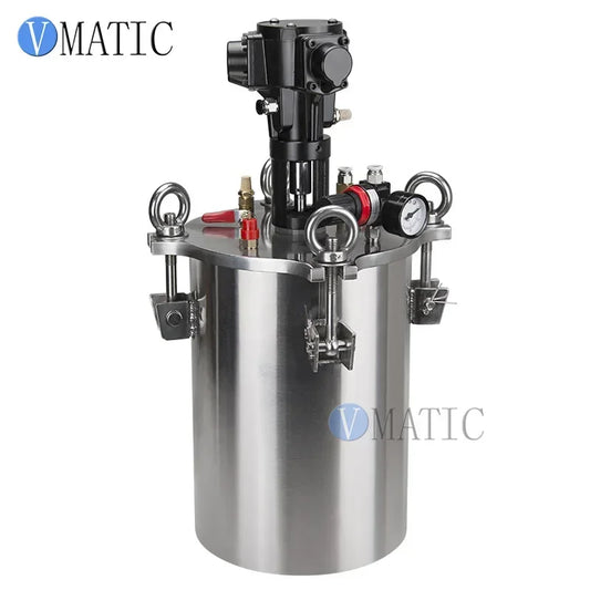 High Quality Glue Liquid Dispensing Pneumatic Mixing Stainless Steel Air Pressure Tank Container