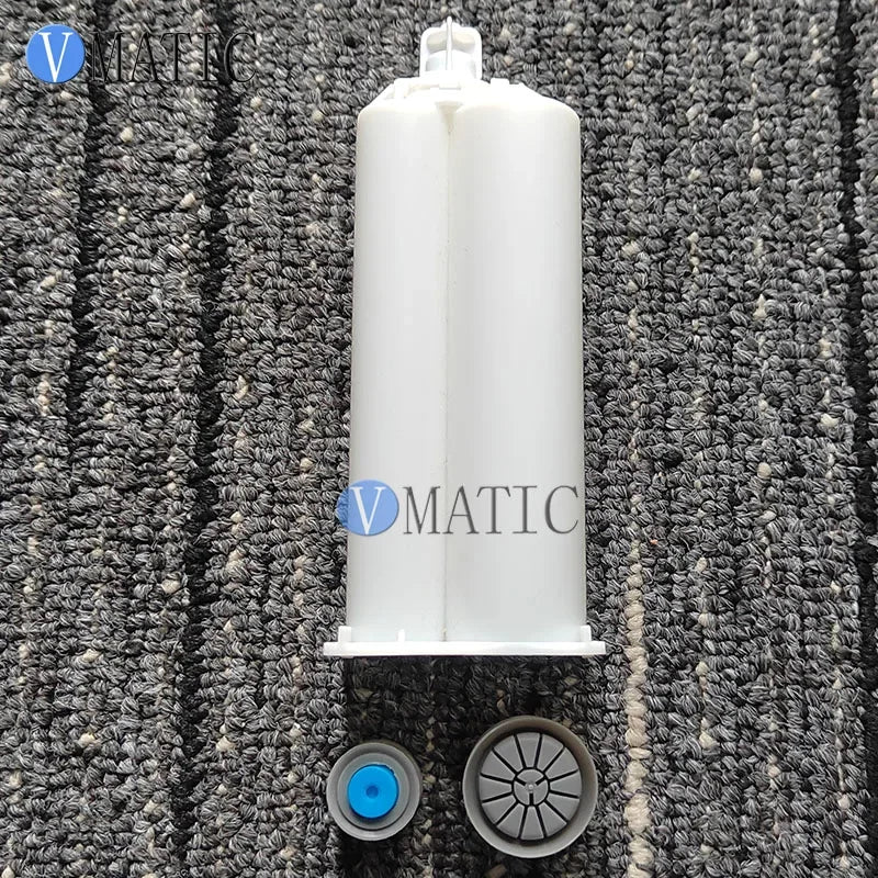 Free Shipping Glue Dispensing Cartridge 1:2 With Ma Static Mixer 6.3-21S For 50ml Dispensing Cartridge
