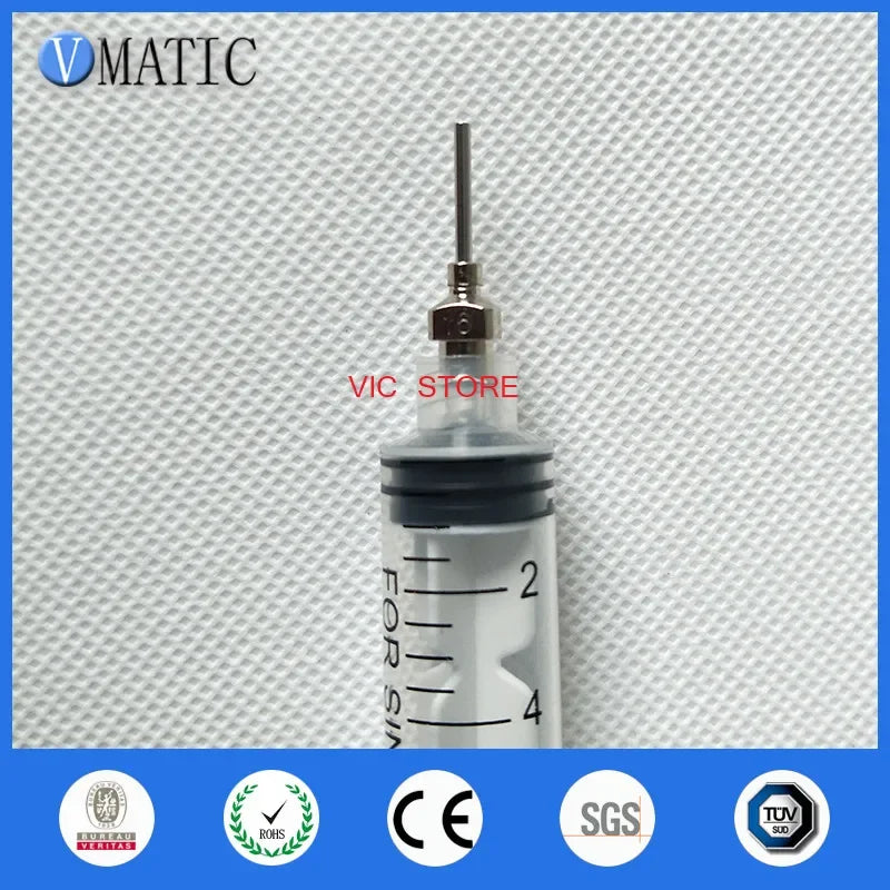 Free Shipping High Precision 0.5'' 16G Stainless Steel Glue Dispensing Tip 12Pcs Liquid Dispenser Needles 1/2 Inch