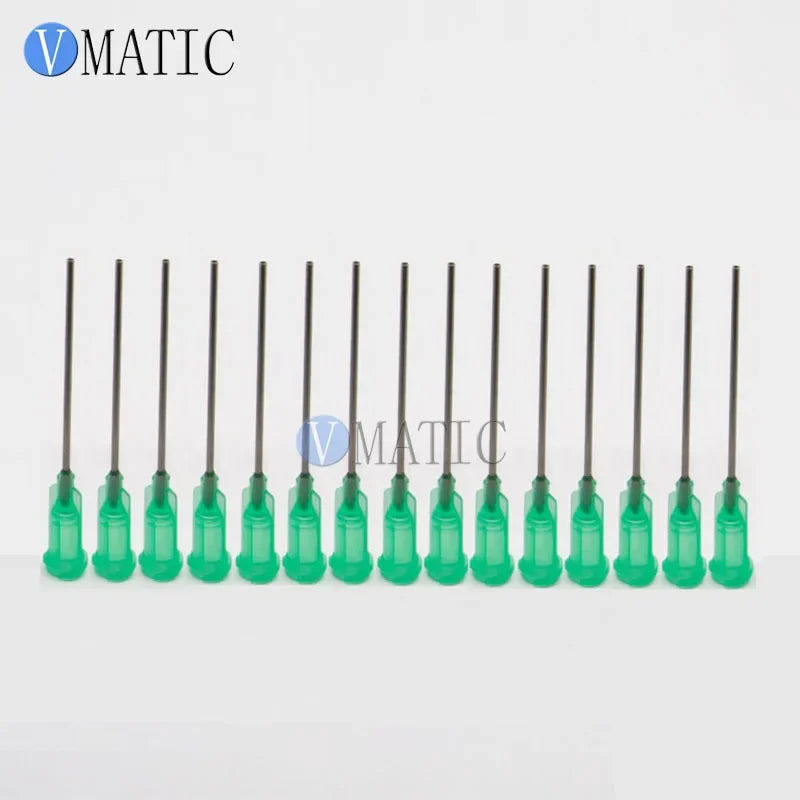 Free Shipping 50 sets 18 Gauge 1.5'' Length Blunt Dispensing Needles & Syringe Caps 1-1/2 Inch Needle