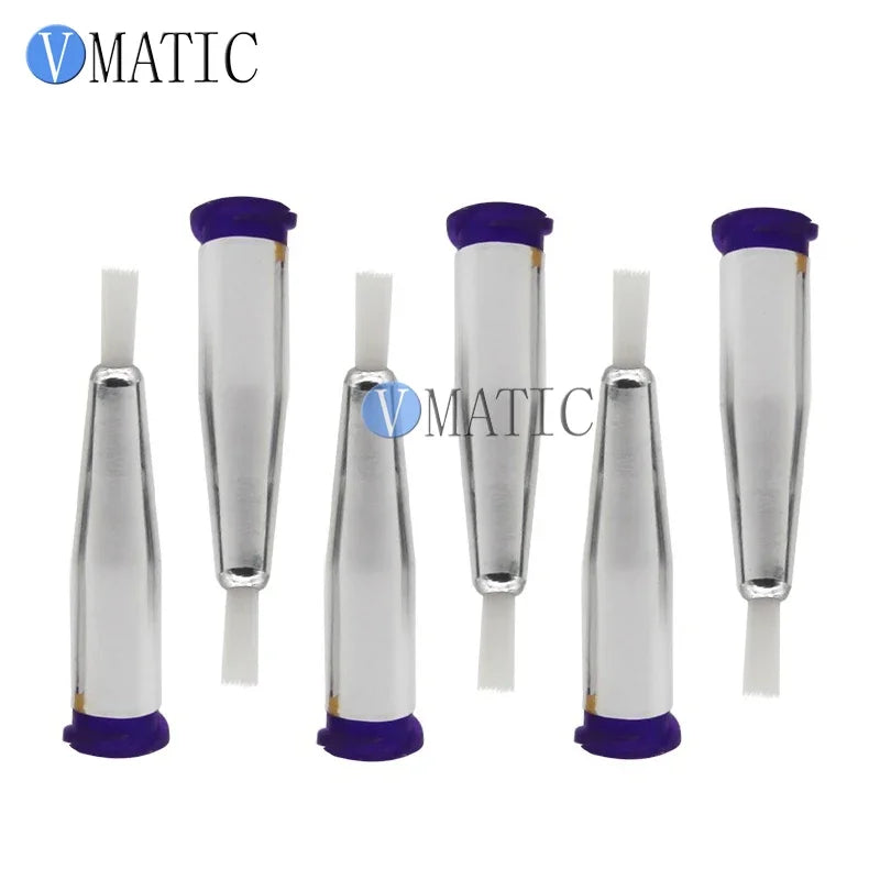 Free Shipping Quality 21G Dia 2mm Round Luer Lock Type Glue Dispensing Needle Tip Soft Brush