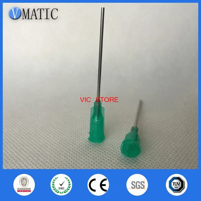 Free Shipping 100Pcs 18G Blunt Needles Dispensing Needle With 1 Inch Tubing Length