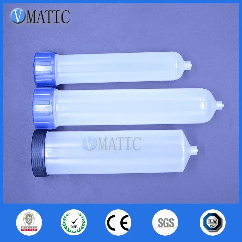 Free Shipping Large Syringe Dispenser Wholesale (100 / 200 / 300 cc/ml) 3 Sets Dispensing Pneumatic Syringes