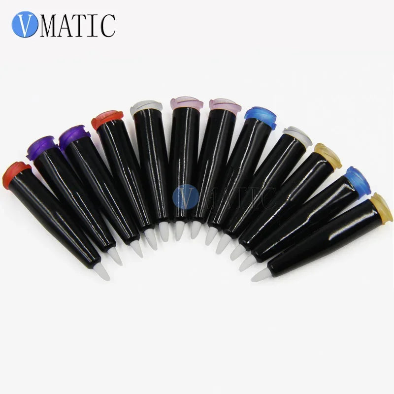 Free Shipping 10pcs 20G-27G Sharp Liquid Glue Dispensing Needle Brush Hard Brush