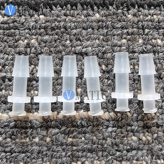 Free Shipping 10 Pcs Plastic 1/4 Inch Female Barbed Coupler Connector Luer Lock Fast Fitting Adapter