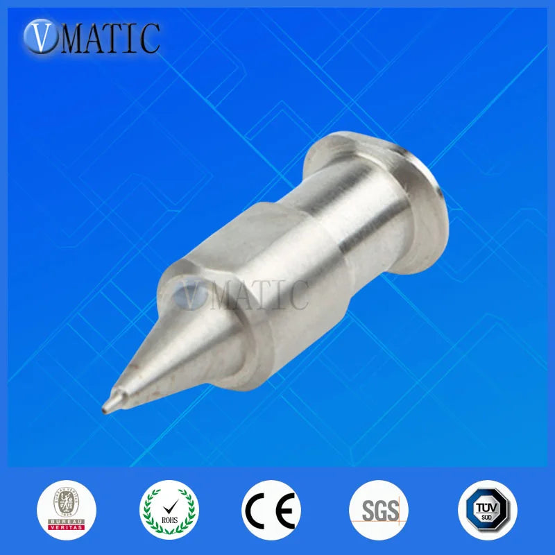 High Precision 1.2mm Tapered Dispensing Needle - Stainless Steel Nozzle Tip for Adhesive, Silicone Sealant - Anti-Corrosion & An