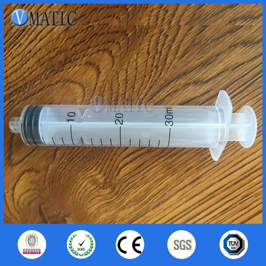 30 Cc / Ml Plastic Push Rod Cartridge Plunger Pusher (Without Syringe)